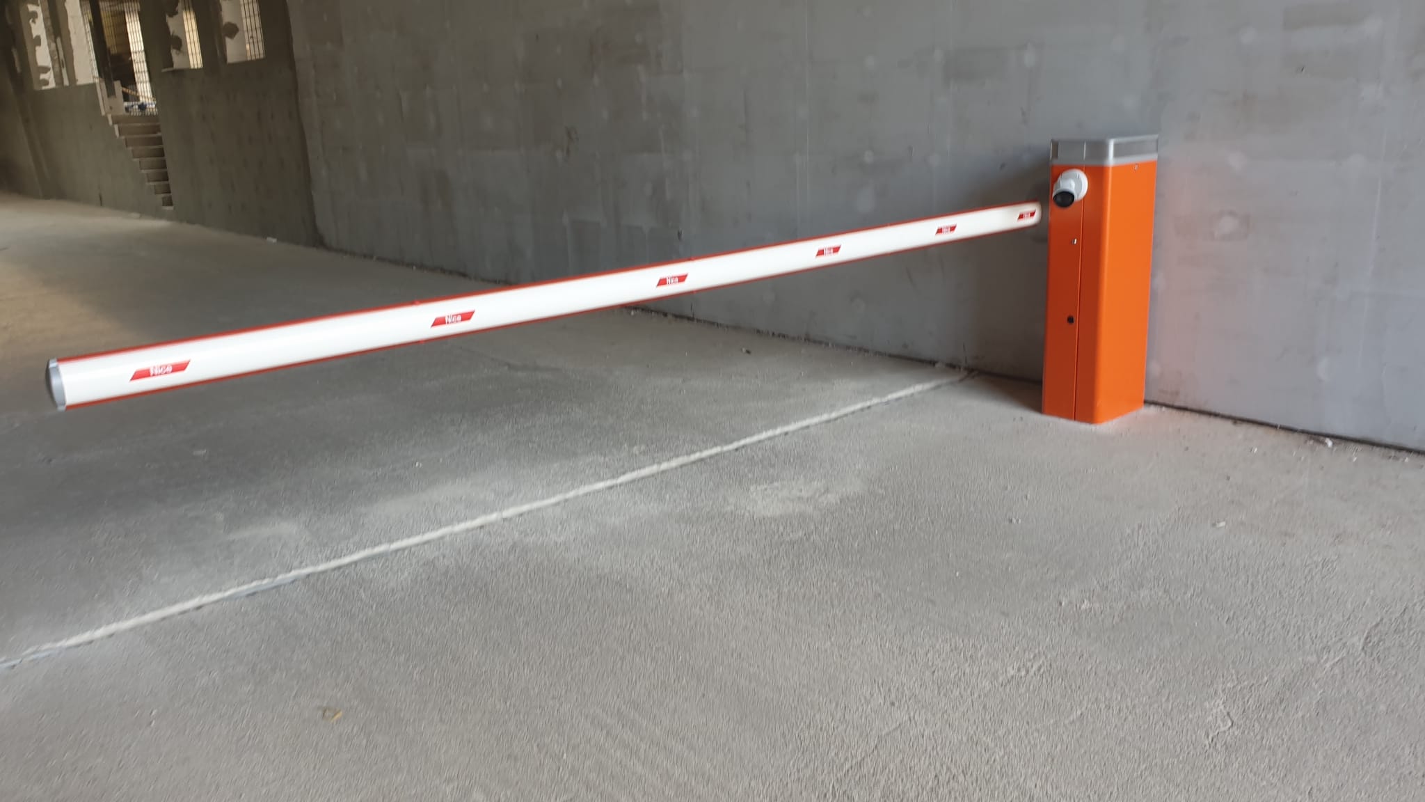 Installerad kamera