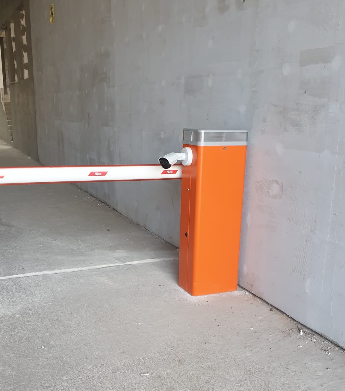 Installerad kamera