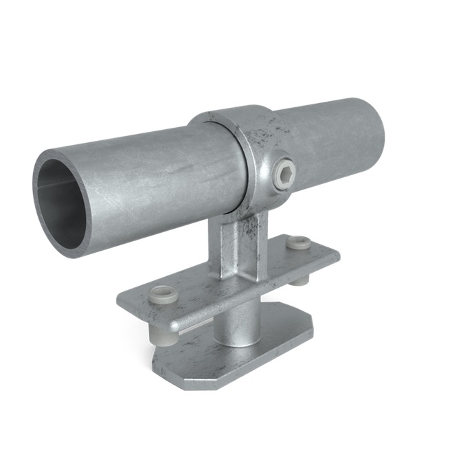 Förzinkat rörfäste 48,3 mm, övre, för container
