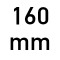 Hjul med Ø 160 mm