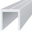 U-profiler – aluminium