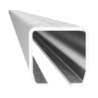 Rostfri C-profil – Inox