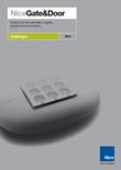 NICE-katalog för drivsystem och automatisering 2012