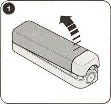 1. Öppna fotocellen