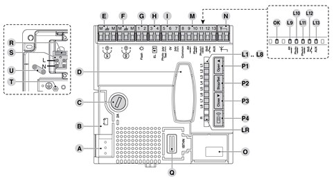 Styrenhet MCA2R10 för styrenheten MC424LR10 Styrenhet MCA2R10 för styrenheten MC424LR10