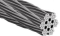 Rostfri vajer Ø3mm, 7x7 trådar, INOX AISI316